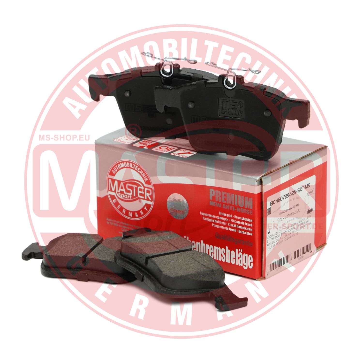 Placute frana MASTERSPORT GERMANY 13046072942N-SET-MS